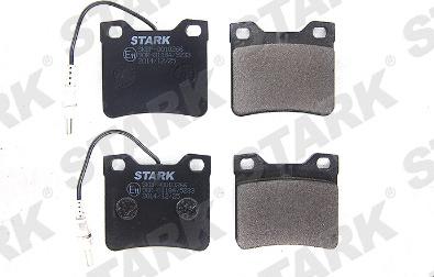 Stark SKBP-0010266 - Əyləc altlığı dəsti, əyləc diski furqanavto.az