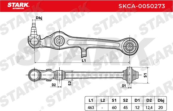 Stark SKCA-0050273 - Yolun idarəedici qolu furqanavto.az