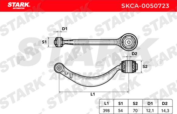 Stark SKCA-0050723 - Yolun idarəedici qolu furqanavto.az