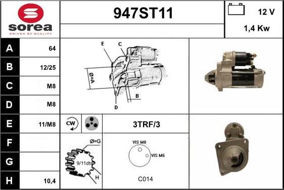 STARTCAR 947ST11 - Başlanğıc furqanavto.az