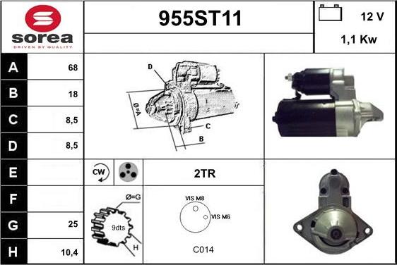 STARTCAR 955ST11 - Başlanğıc furqanavto.az