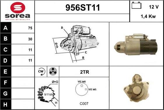 STARTCAR 956ST11 - Başlanğıc furqanavto.az