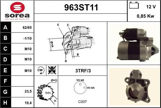 STARTCAR 963ST11 - Başlanğıc furqanavto.az