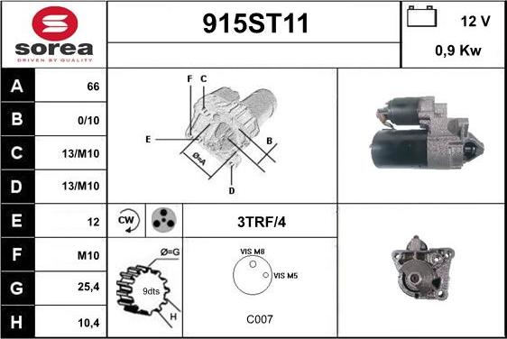 STARTCAR 915ST11 - Başlanğıc furqanavto.az