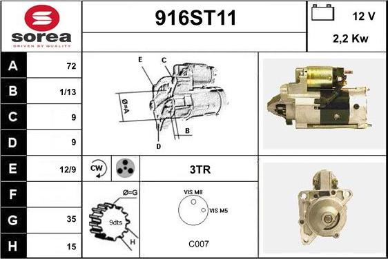 STARTCAR 916ST11 - Başlanğıc furqanavto.az