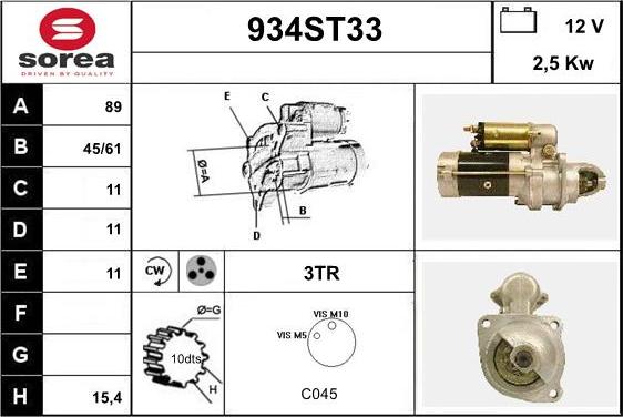 STARTCAR 934ST33 - Başlanğıc furqanavto.az