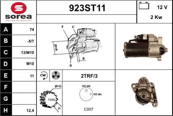 STARTCAR 923ST11 - Başlanğıc furqanavto.az