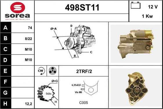 STARTCAR 498ST11 - Başlanğıc furqanavto.az