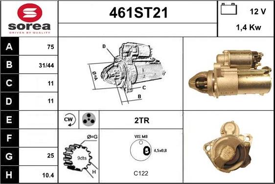 STARTCAR 461ST21 - Başlanğıc furqanavto.az