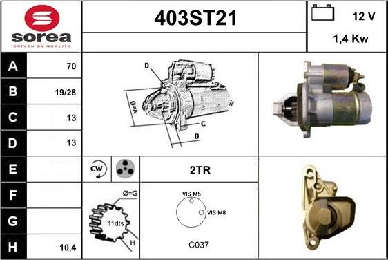 STARTCAR 403ST21 - Başlanğıc furqanavto.az