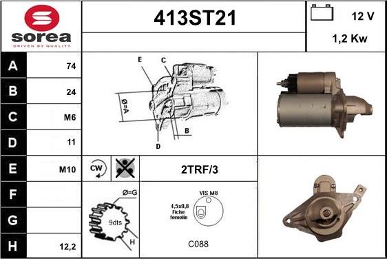 STARTCAR 413ST21 - Başlanğıc furqanavto.az