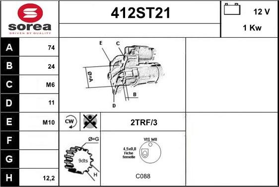 STARTCAR 412ST21 - Başlanğıc furqanavto.az