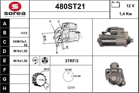 STARTCAR 480ST21 - Başlanğıc furqanavto.az