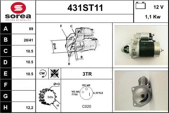 STARTCAR 431ST11 - Başlanğıc furqanavto.az