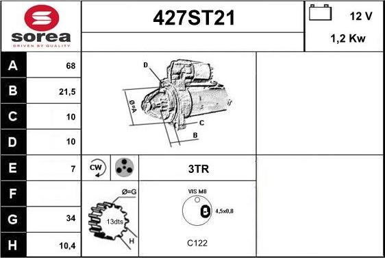 STARTCAR 427ST21 - Başlanğıc furqanavto.az