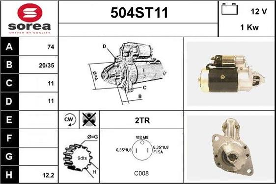 STARTCAR 504ST11 - Başlanğıc furqanavto.az