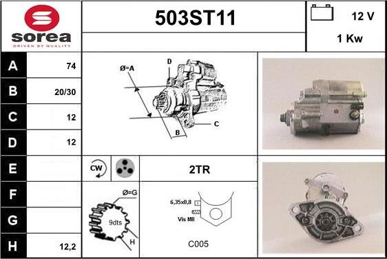 STARTCAR 503ST11 - Başlanğıc furqanavto.az