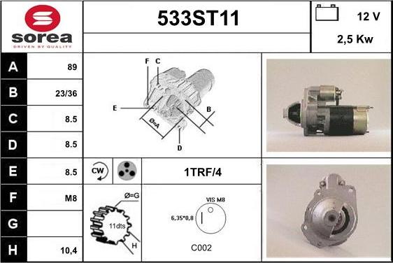 STARTCAR 533ST11 - Başlanğıc furqanavto.az