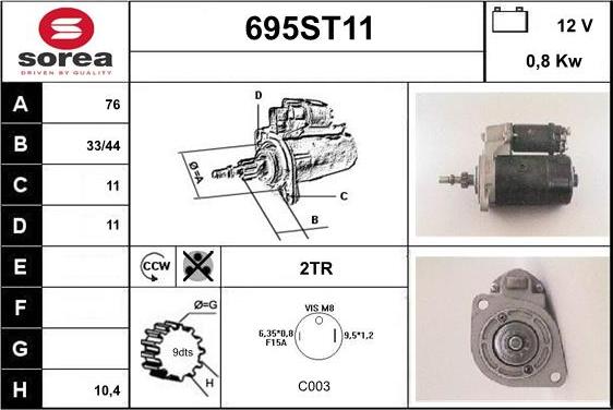 STARTCAR 695ST11 - Başlanğıc furqanavto.az