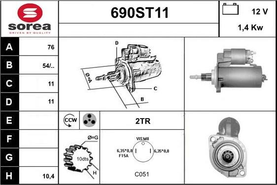 STARTCAR 690ST11 - Başlanğıc furqanavto.az