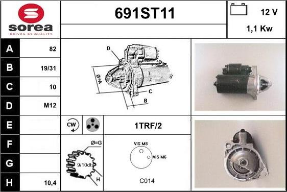 STARTCAR 691ST11 - Başlanğıc furqanavto.az