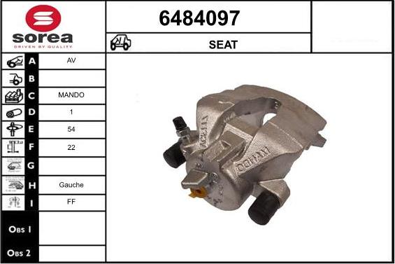 STARTCAR 6484097 - Əyləc kaliperi furqanavto.az