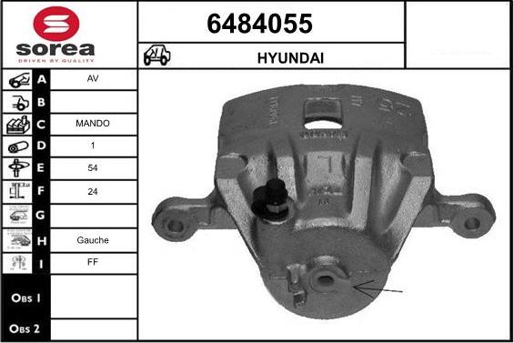 STARTCAR 6484055 - Əyləc kaliperi furqanavto.az