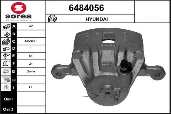 STARTCAR 6484056 - Əyləc kaliperi furqanavto.az