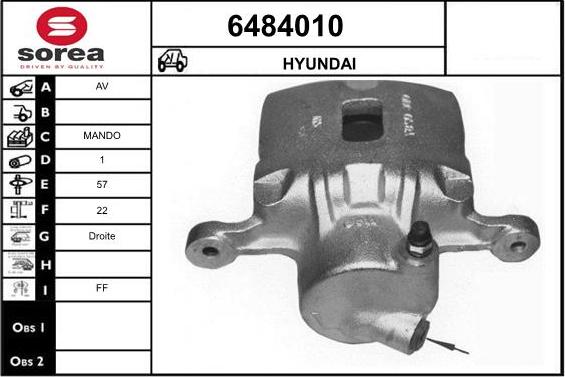 STARTCAR 6484010 - Əyləc kaliperi furqanavto.az