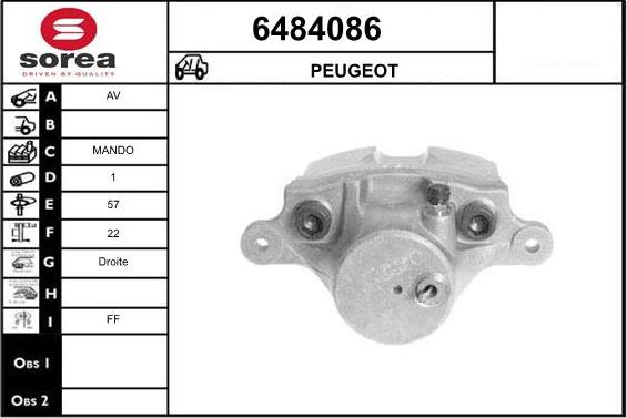 STARTCAR 6484086 - Əyləc kaliperi furqanavto.az