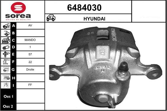 STARTCAR 6484030 - Əyləc kaliperi furqanavto.az