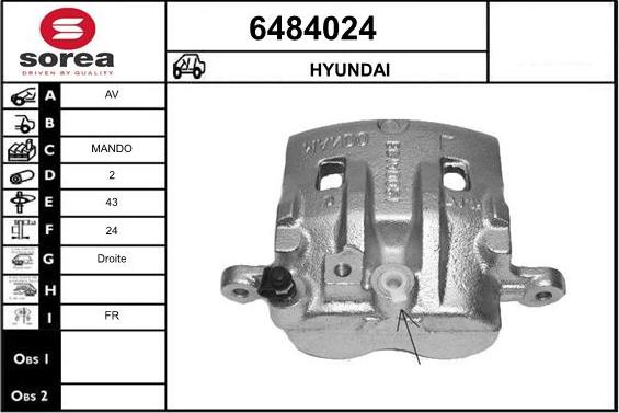 STARTCAR 6484024 - Əyləc kaliperi furqanavto.az