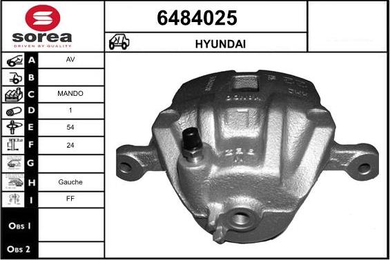 STARTCAR 6484025 - Əyləc kaliperi furqanavto.az