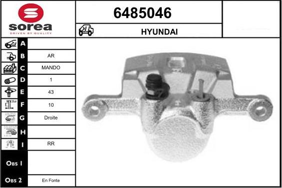 STARTCAR 6485046 - Əyləc kaliperi furqanavto.az