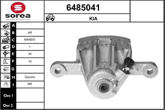 STARTCAR 6485041 - Əyləc kaliperi furqanavto.az