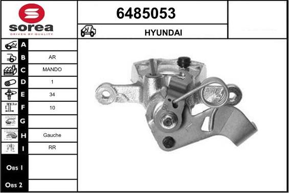 STARTCAR 6485053 - Əyləc kaliperi furqanavto.az