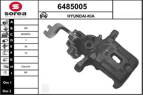 STARTCAR 6485005 - Əyləc kaliperi furqanavto.az