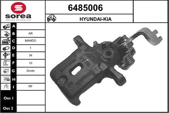 STARTCAR 6485006 - Əyləc kaliperi furqanavto.az