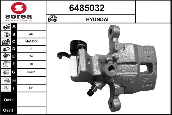 STARTCAR 6485032 - Əyləc kaliperi furqanavto.az