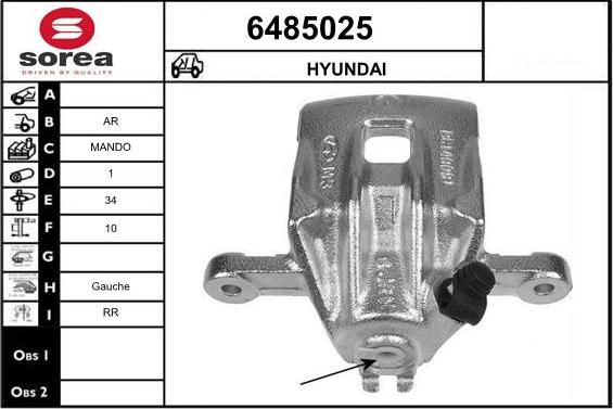 STARTCAR 6485025 - Əyləc kaliperi furqanavto.az