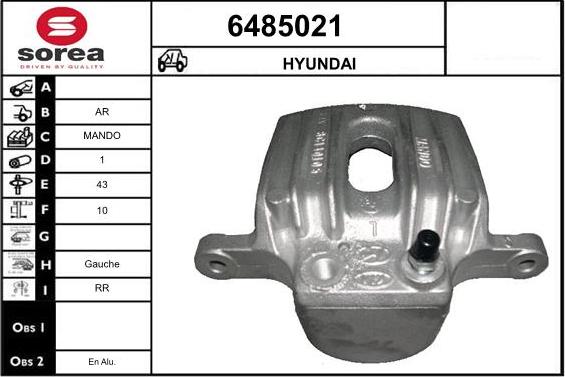 STARTCAR 6485021 - Əyləc kaliperi furqanavto.az