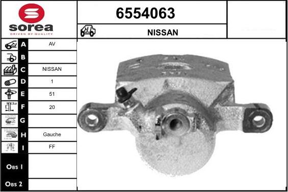 STARTCAR 6554063 - Əyləc kaliperi furqanavto.az