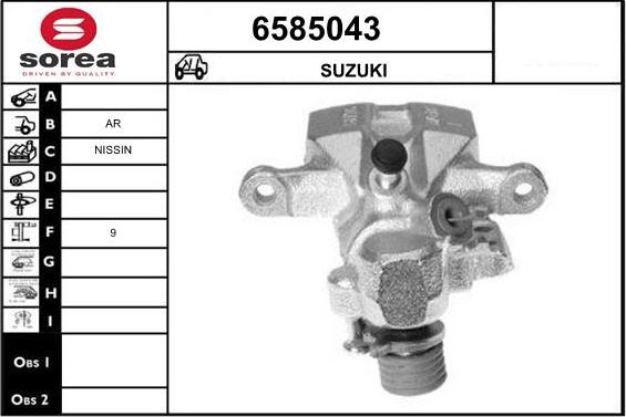 STARTCAR 6585043 - Əyləc kaliperi furqanavto.az