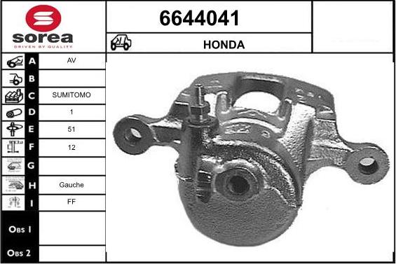 STARTCAR 6644041 - Əyləc kaliperi furqanavto.az