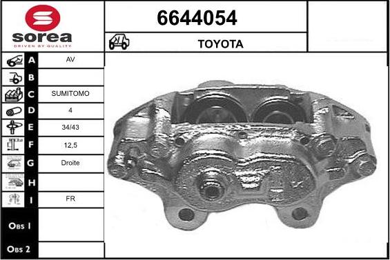 STARTCAR 6644054 - Əyləc kaliperi furqanavto.az