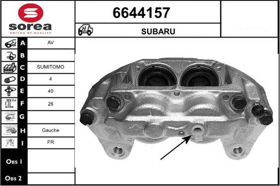 STARTCAR 6644157 - Əyləc kaliperi furqanavto.az