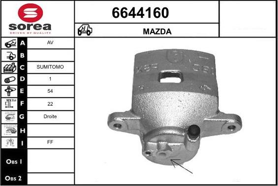 STARTCAR 6644160 - Əyləc kaliperi furqanavto.az