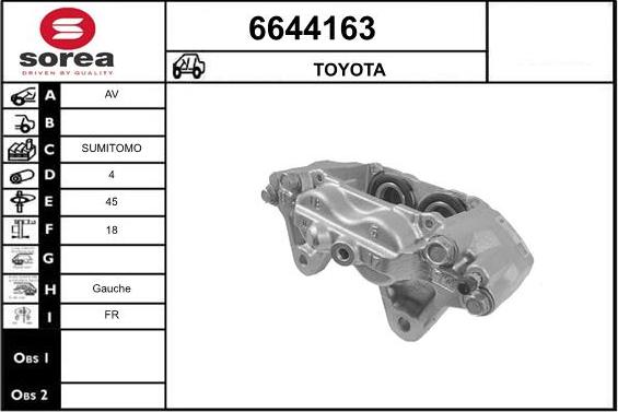 STARTCAR 6644163 - Əyləc kaliperi furqanavto.az