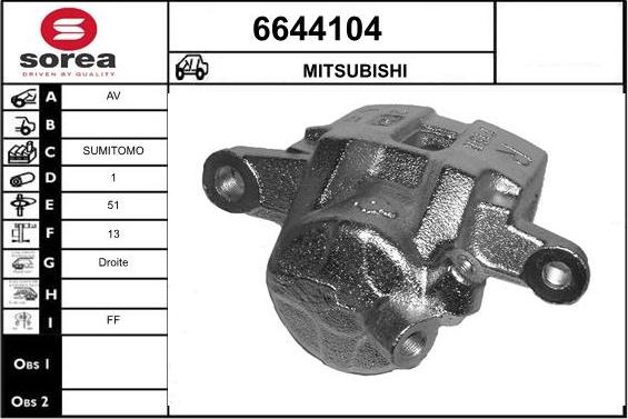 STARTCAR 6644104 - Əyləc kaliperi furqanavto.az