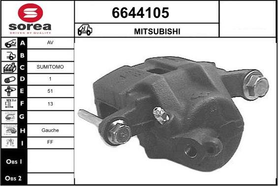 STARTCAR 6644105 - Əyləc kaliperi furqanavto.az